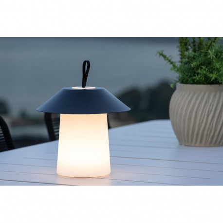 Lamp Rubu, must/valge