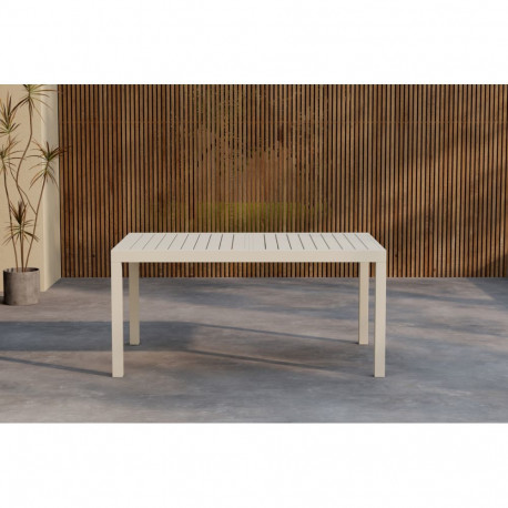 Pikendatav aialaud Capo 160/240x100cm, beež