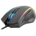DECUS NX RGB Gaming Mouse, rubber-black