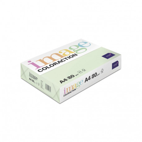 Värvipaber IMAGE COLORACTION, A4, 80 gsm, 500 lehte, JUNGLE / PALE GREEN