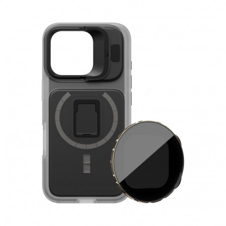 PolarPro Kit - LiteChaser iPhone 16 Pro ProCase Clear +VND 3-5 Filter