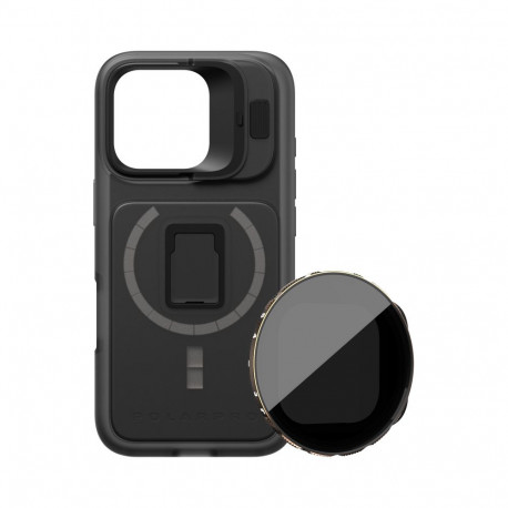 PolarPro komplekt LiteChaser iPhone 16 Pro ProCase VND 3-5 filter, must
