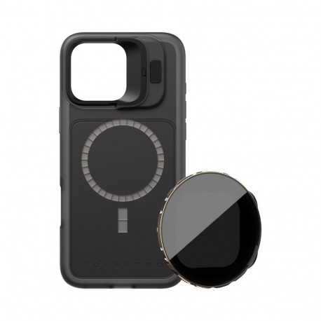 PolarPro komplekt LiteChaser iPhone 16 Pro Max BaseCase VND 3-5 filter, must