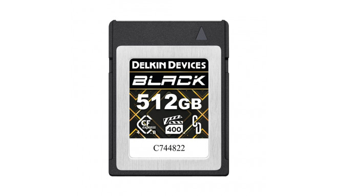 Delkin CFexpress 4.0 BLACK | Type B | R3600/W3200 (VPG400) 512GB