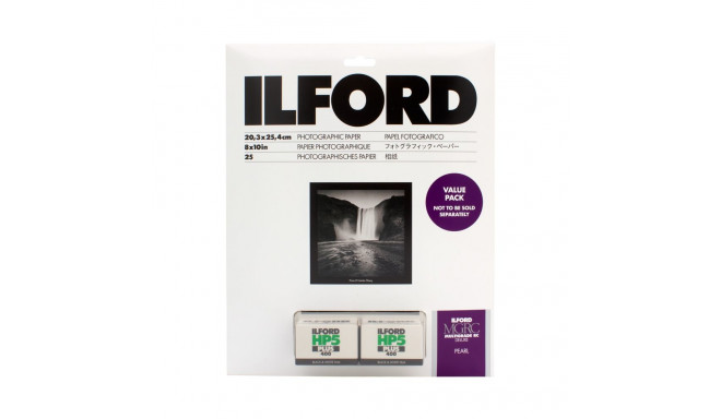 Ilford Multigrade RC deluxe Pearl säästupakk, sisaldab HP5 Plus filme
