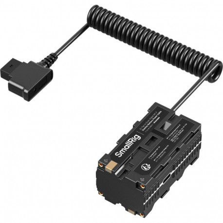 SmallRig toitekaabel 4884 D-Tap kahepoolne NP-F asendusaku