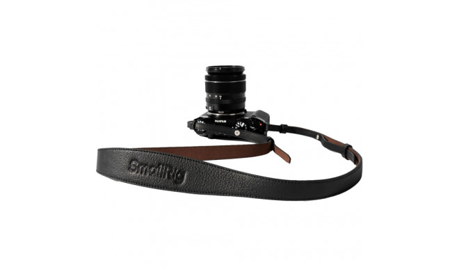 SmallRig 5208 Universal Leather Camera Shoulder Strap Black