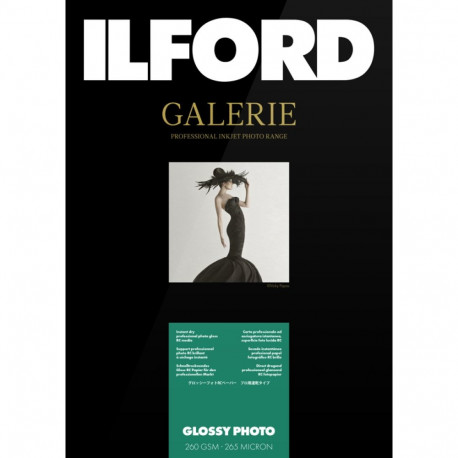 Ilford fotopaber Galerie läikiv 260g A3 25 lehte