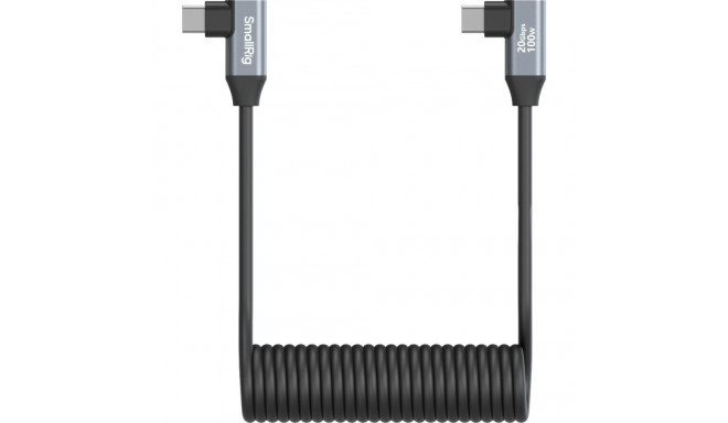SmallRig andmekaabel 4793 nurgaga USB-C nurgaga USB-C, spiraalne