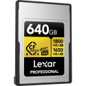 Lexar CFexpress 4.0 Pro Gold, VPG400, R1800/W1650 (Type A) 640GB