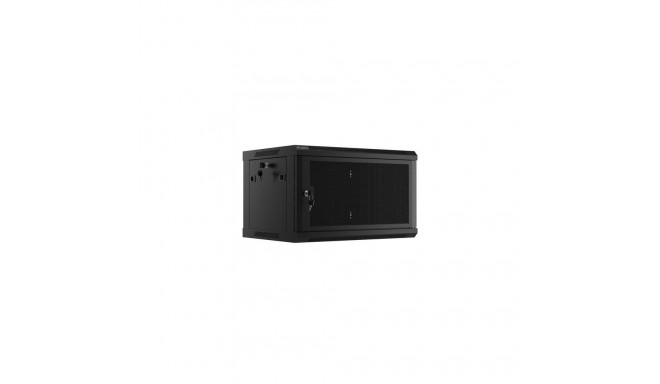Lanberg WF01-6406-23B rack cabinet 6U Wall mounted rack Black