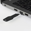 Lindy RJ-45 Port Blockers (Without Key) - Pack of 20, Black