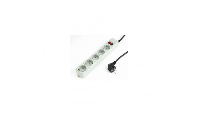 Gembird SPG3-B-10C power extension 3 m 5 AC outlet(s)