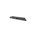 LogiLink ORCC01B cable organizer Cable tray Black 1 pc(s)