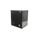 Intellinet 19&quot; Network Cabinet - Wall Mount (Standard), 12U, 450mm Deep, Black, Flatpack, M