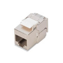 Digitus CAT 6A compact body keystone module, shielded, tool-free mounting connection