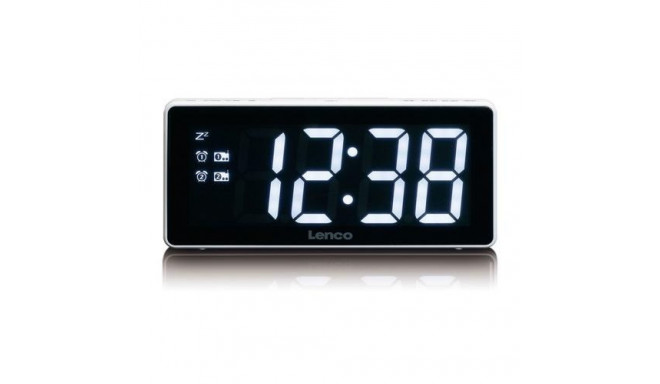 Lenco CR-30 Clock Analog White