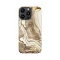 iDeal of Sweden Printed Case iPhone 14PM Golden Sand Marble