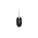 Gembird MUSG-001-R mouse Gaming Ambidextrous USB Type-A 2400 DPI