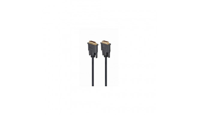 Gembird DVI-D/DVI-D 3m DVI cable Black