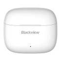 Blackview AirBuds 4, Battery 35mAh,Charging box battery 400mAh, Bluetooth 5.3, White