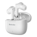 Blackview AirBuds 4, Battery 35mAh,Charging box battery 400mAh, Bluetooth 5.3, White