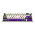 LORGAR KBP70MW, Wireless 65% Mechanical Gaming Keyboard Pro, Beige, EN layout