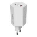 CANYON charger HEXAGON 65 GaN 65W 2xPD 1xQC EU White