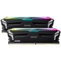 Lexar Ares DDR5 (2X16GB) 6400 CL32 1.4V Memory with heatsink and RGB lighting,Dual pack, Black Color