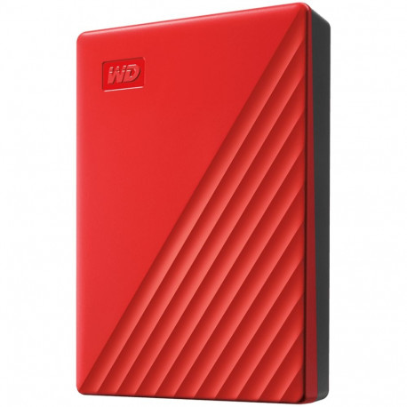 HDD External WD My Passport (6TB, USB 3.2) Red