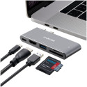 CANYON hub DS-5 5in1 Thunderbolt 3 4k Space Grey