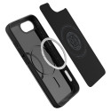 Kaitseümbris Thin Fit (MagFit), Apple iPhone 16e, must, õhuke, MagSafe, Spigen