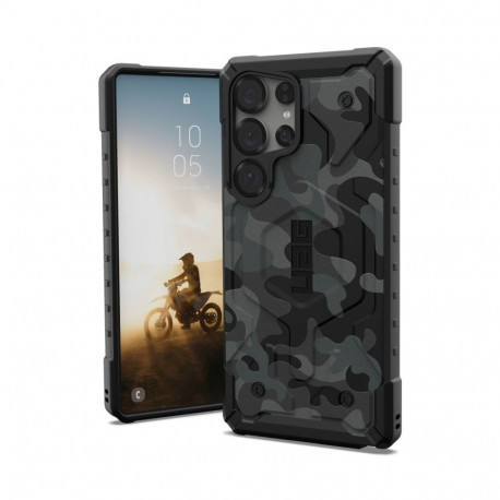 Kaitseümbris Pathfinder SE, Samsung Galaxy S25 Ultra, militaarmustriga (Midnight Camo), MagSafe ühil