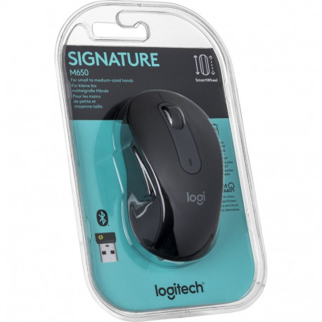 Logitech Signature M650 -langaton hiiri, musta