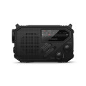 Philips TAR1609 matkaradio ja taskulamppu, musta