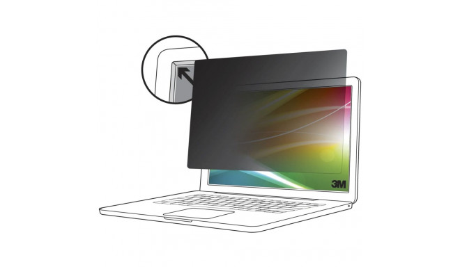 3M Bright Screen privacy filter 13.3" -tietoturvasuoja