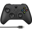 Microsoft Xbox juhtmevaba pult + Windows kaabel, must, mängupult