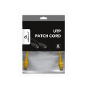 PATCH CABLE CAT6 UTP 0.25M/YELLOW PP6U-0.25M/Y GEMBIRD
