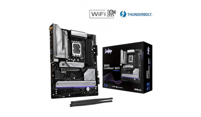 Mainboard|ASROCK|Intel B860 Express|LGA1851|ATX|Memory DDR5|Memory slots 4|1xPCI-Express 4.0 16x|1xP