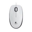 MOUSE USB OPTICAL M100/WHITE 910-006764 LOGITECH