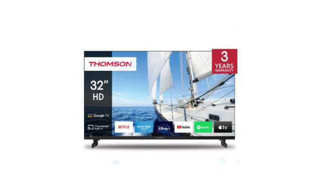TV Set|THOMSON|32"|Smart/HD|1366x768|Wireless LAN|Bluetooth|Google TV|Black|32HG2S14