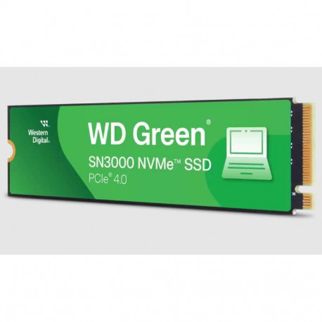 SSD|WESTERN DIGITAL|Green|1TB|M.2|PCIe Gen4|NVMe|Write speed 4200 MBytes/sec|Read speed 5000 MBytes/