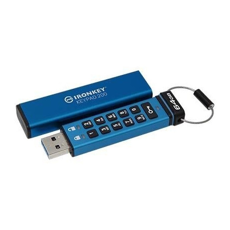 MEMORY DRIVE FLASH USB3.2/64GB IKKP200/64GB KINGSTON
