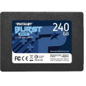 SSD|PATRIOT|Burst Elite|240GB|SATA 3.0|3D NAND|Write speed 320 MBytes/sec|Read speed 450 MBytes/sec|