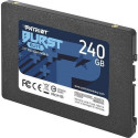 SSD|PATRIOT|Burst Elite|240GB|SATA 3.0|3D NAND|Write speed 320 MBytes/sec|Read speed 450 MBytes/sec|