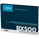 SSD|CRUCIAL|BX500|240GB|SATA 3.0|Write speed 500 MBytes/sec|Read speed 540 MBytes/sec|2,5"|TBW 80 TB
