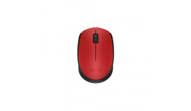 MOUSE USB OPTICAL WRL M171/RED 910-004641 LOGITECH