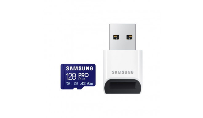 MEMORY MICRO SDXC PRO+ 128GB/W/READER MB-MD128SB/WW SAMSUNG