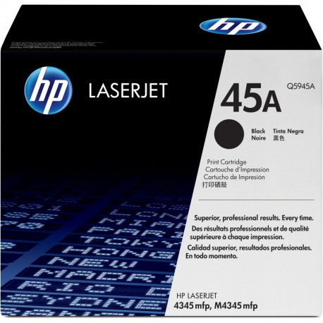 "HP 45A original LaserJet Toner cartridge Q5945A black standard capacity 18.000 pages 1-pack"