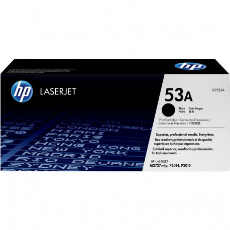 "HP 53A original LaserJet Toner cartridge Q7553A black standard capacity 3.000 pages 1-pack"